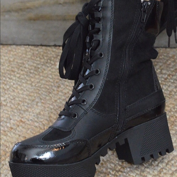 Platform Combat Boot - Picture 5 of 5